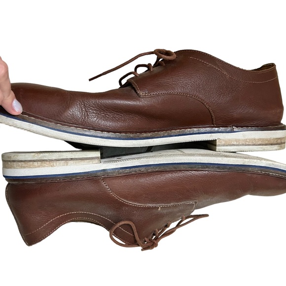 BOSTONIAN Commonwealth Men's Leather Lace Up Oxford Business Shoe-Size 12 - Picture 6 of 10